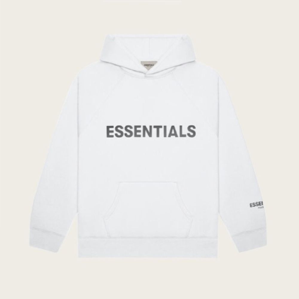 Fear of God Essentials  Hoodie in White SOLD